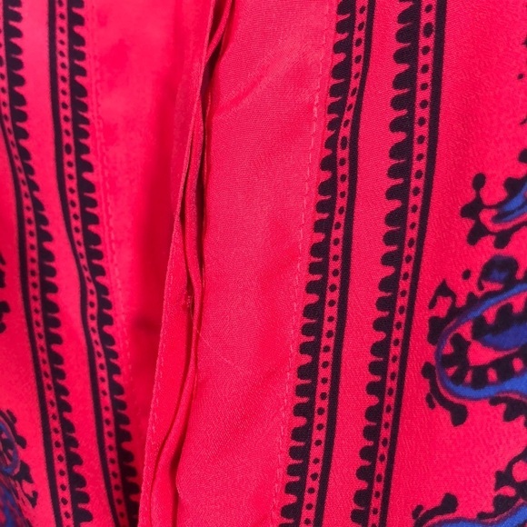 J. Crew Dervish Paisley Tunic Extra Small - Picture 3 of 10